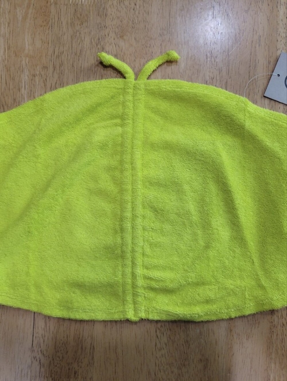 NWT For Days yellow tube crop top
